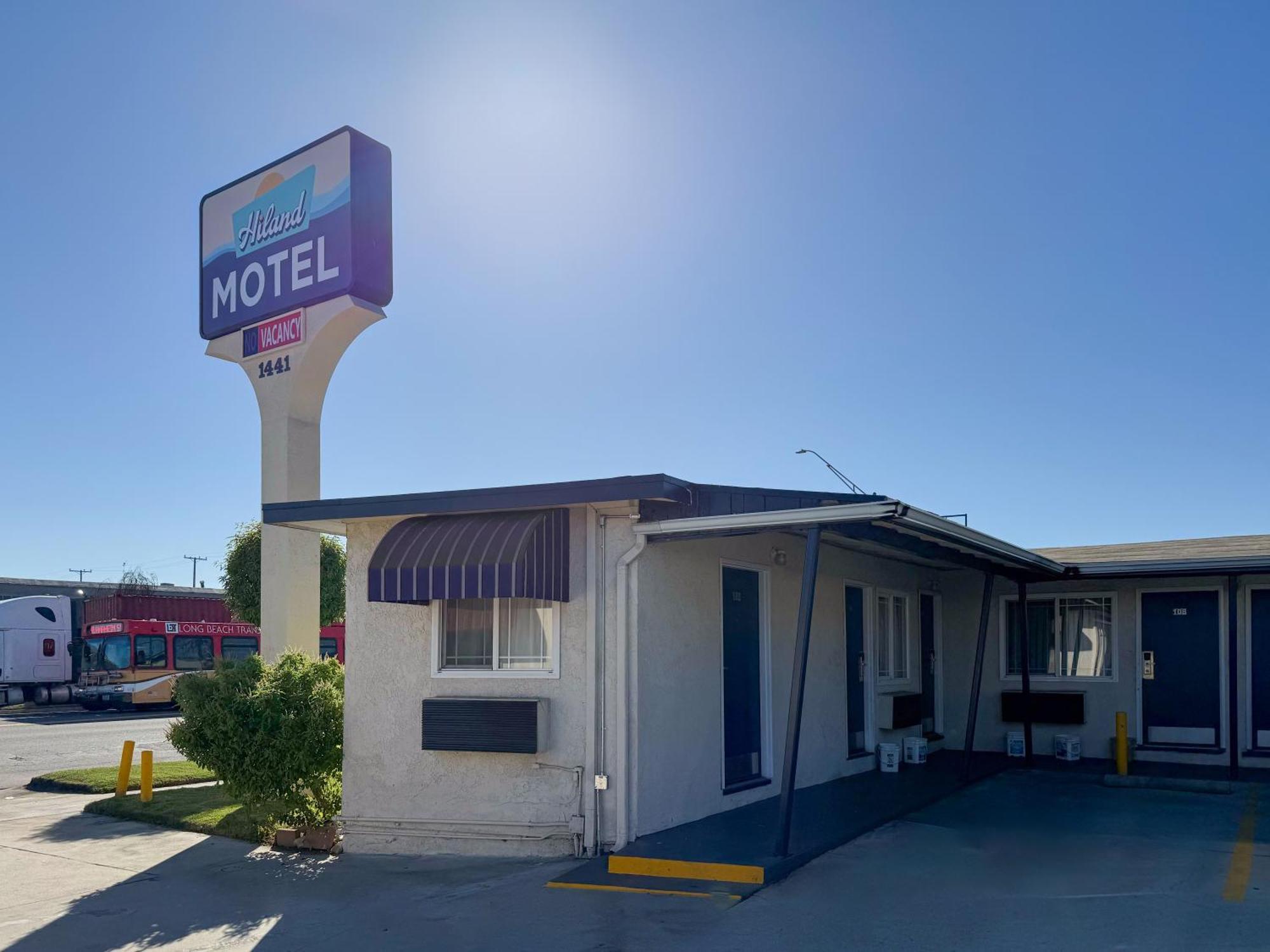Hiland Motel Лонг Бич Экстерьер фото