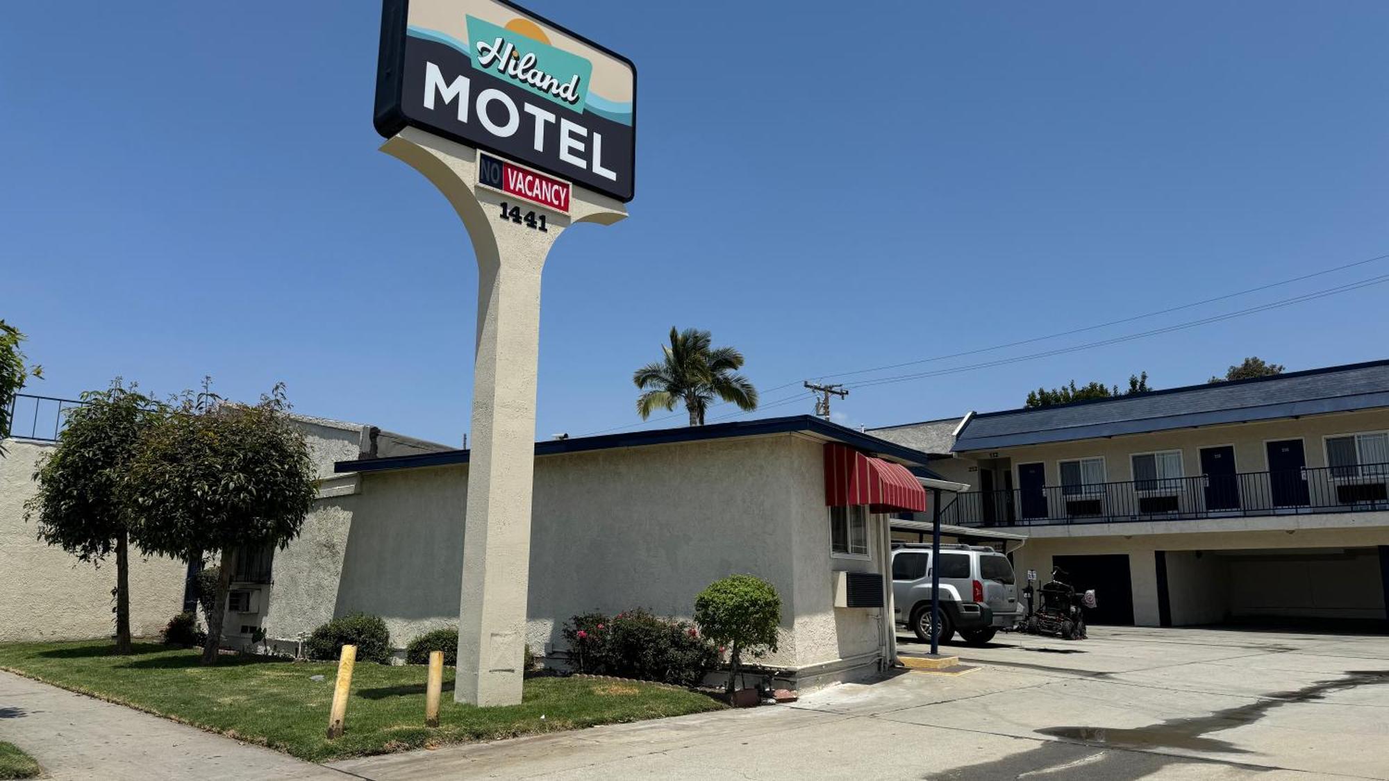 Hiland Motel Лонг Бич Экстерьер фото