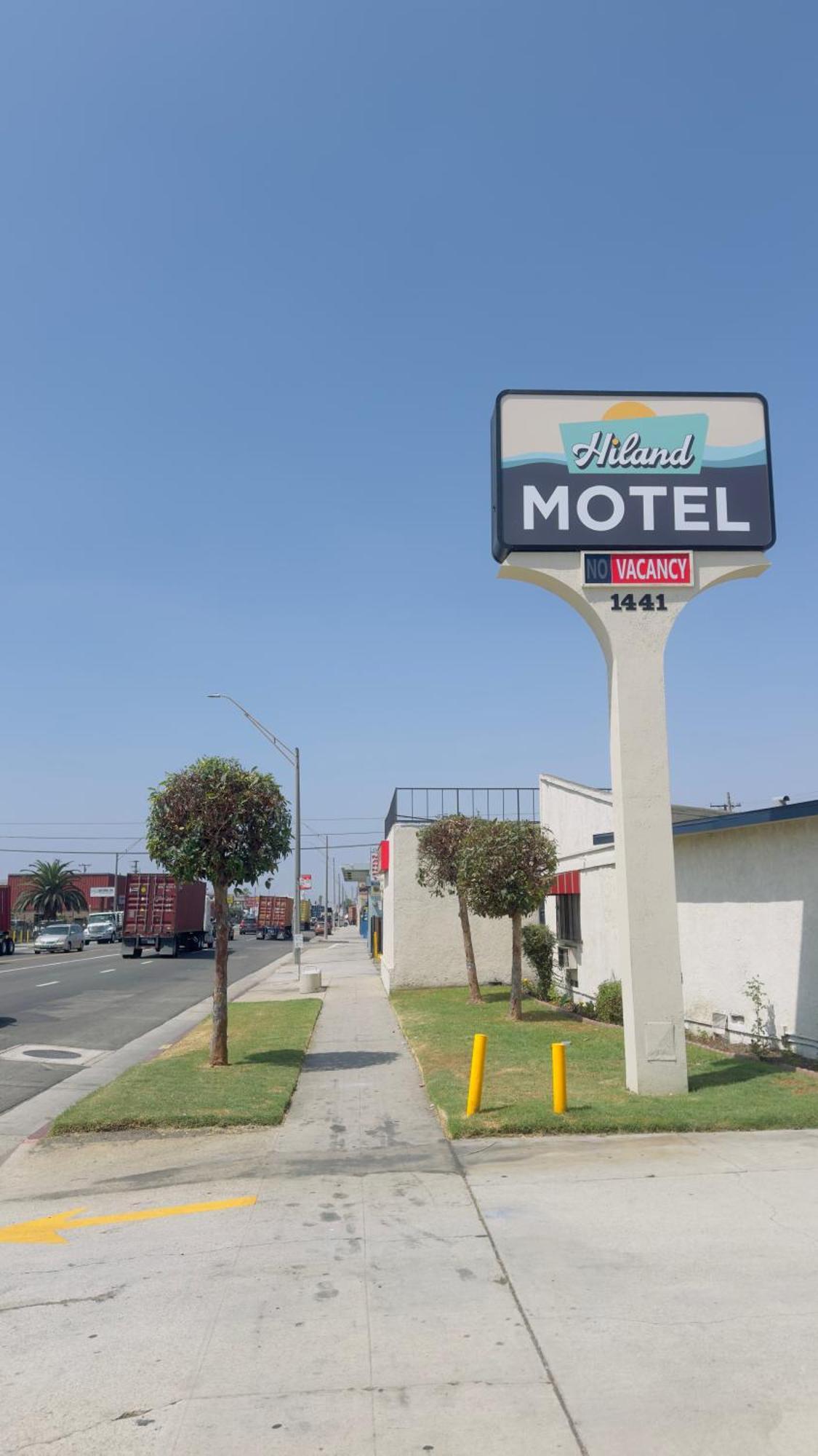 Hiland Motel Лонг Бич Экстерьер фото