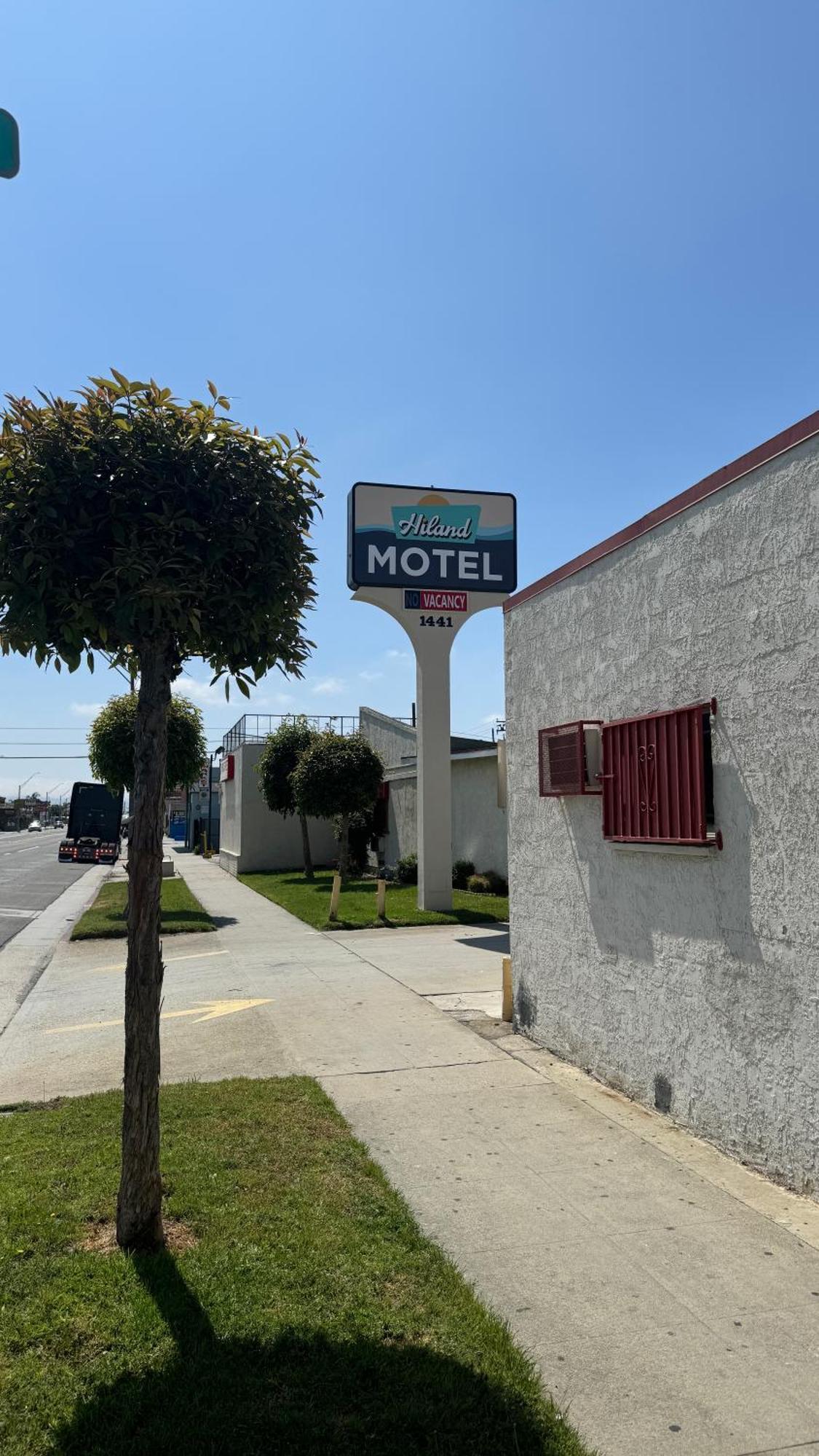 Hiland Motel Лонг Бич Экстерьер фото