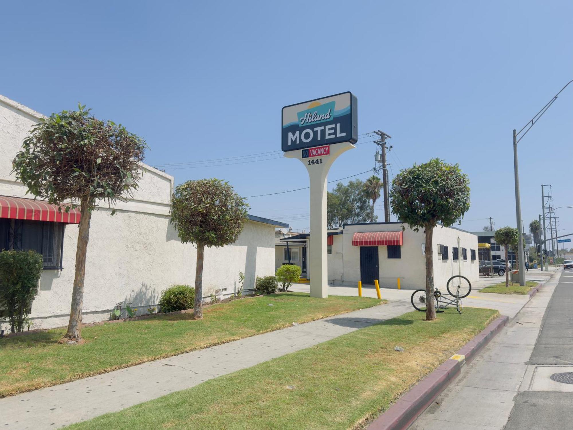 Hiland Motel Лонг Бич Экстерьер фото
